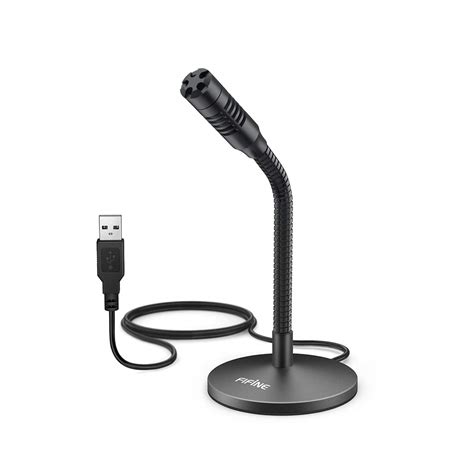 Buy FIFINEMini Gooseneck USB Microphone for Dictation and ,Desktop ...