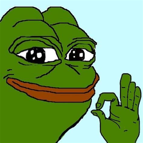 Pepe the Frog performing the gesture | OK Symbol 👌 | Know Your Meme