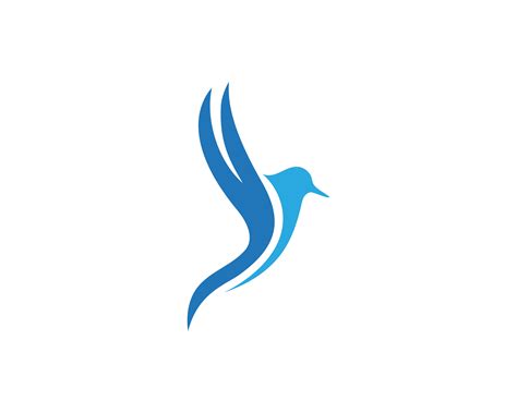 Bird and wing logo vector template 585470 Vector Art at Vecteezy