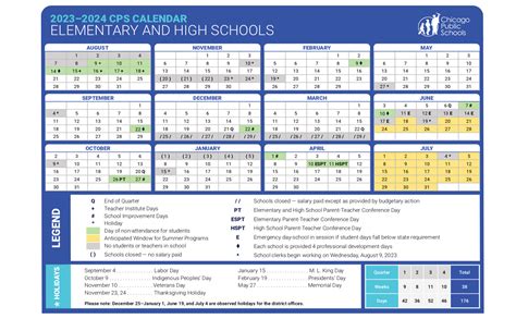 Chicago Public School Calendar 2024 2024 Printable - Liuka Rosalynd