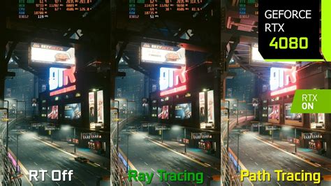 Cyberpunk 2077 RT Overdrive - Ray Tracing vs Path Tracing On vs Off ...