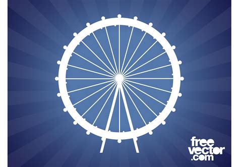 Ferris Wheel Silhouette - Download Free Vector Art, Stock Graphics & Images