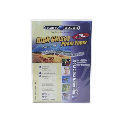 Papel Fotográfico Glossy Alta Resolución - Mertel