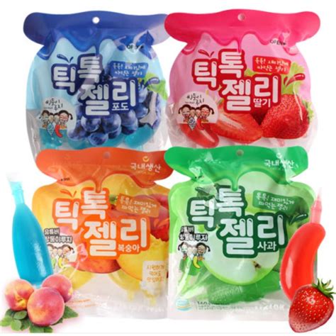 TikTok Jelly/ 5 flavors / 1+1+1+1/YouTube/SNS Popular Korean Jelly ...