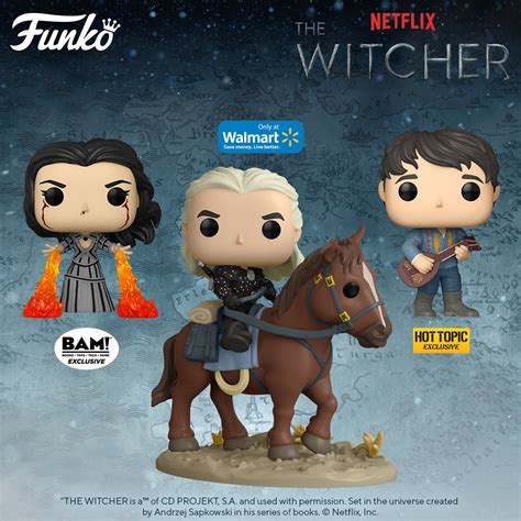 8 NEW Netflix The Witcher Funko Pops! to Collect (2021)