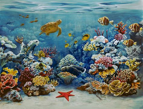 Coral Reef Painting | ubicaciondepersonas.cdmx.gob.mx