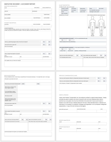 First Aid Incident Report Form Template – Atlanticcityaquarium.com