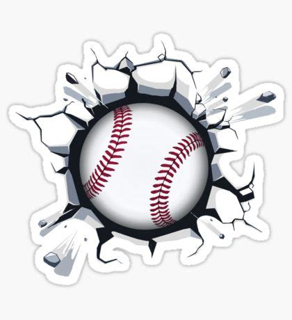 Baseball Stickers | Baseball sticker, Baseball, Baseball baby shower