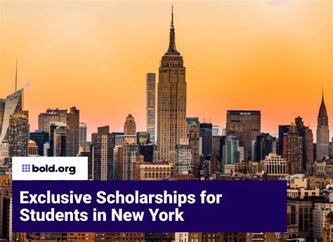 Top 70 Scholarships in New York to Apply for in October 2024 | Bold.org