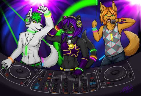 Three DJ's by Neotheta on DeviantArt