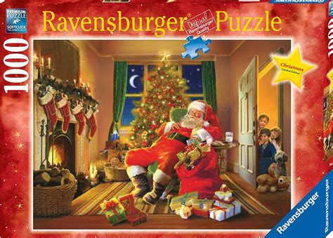 Ravensburger Christmas Limited Edition Santas’s Caught 1000 Piece ...