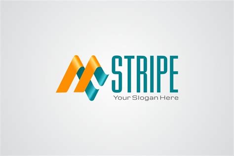 Stripe Logo Design Template