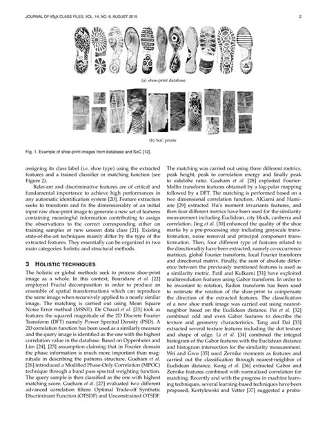 Forensic Shoe-print Identification: A Brief Survey | DeepAI