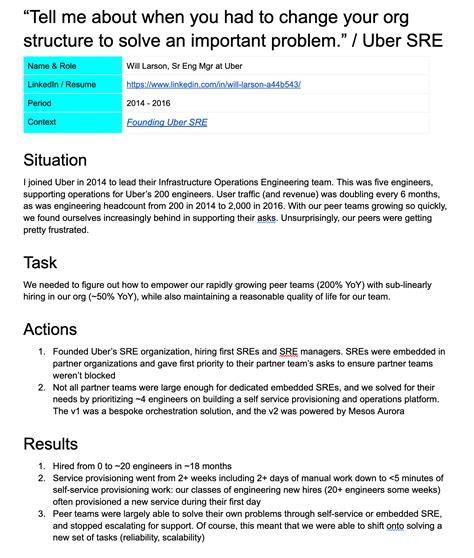 STAR method for interview questions. | Irrational Exuberance