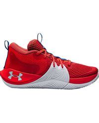 Under Armour Joel Embiid Embiid One - Basketball Shoes in Red for Men ...