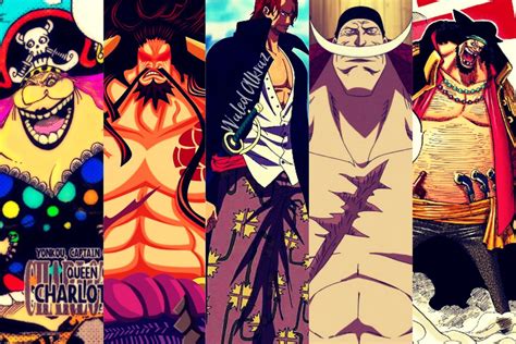 One piece yonko by Akagami-waled on DeviantArt