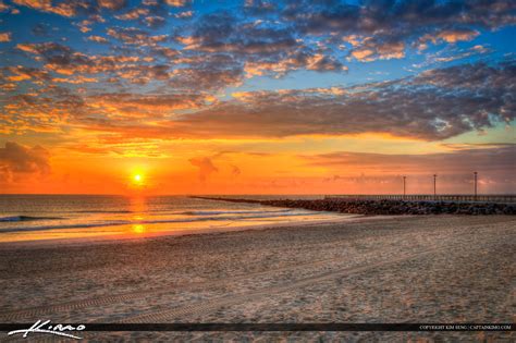 Miami Beach Sunrise at the Inlet | Royal Stock Photo