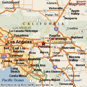 Where is Ontario, California? see area map & more