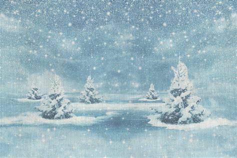 Snowy Christmas Trees for Mirabilia "Snow Queen" - Stitchery X-Press