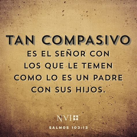 NVI Verse of the Day: Salmos 103:13 | Frases espirituales, Palabra de ...