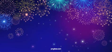 Happy New Year Firework On Sky Background, Firework, Happy New Year ...