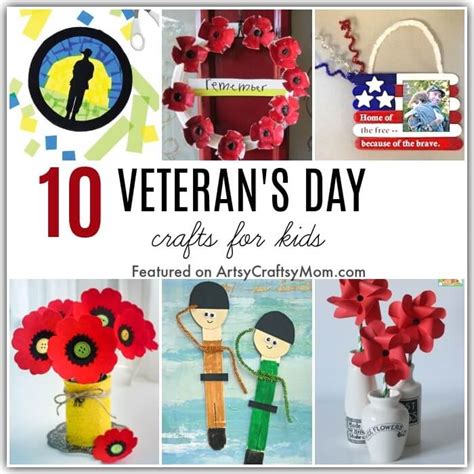 10 Veterans Day Crafts for Kids - Artsy Craftsy Mom