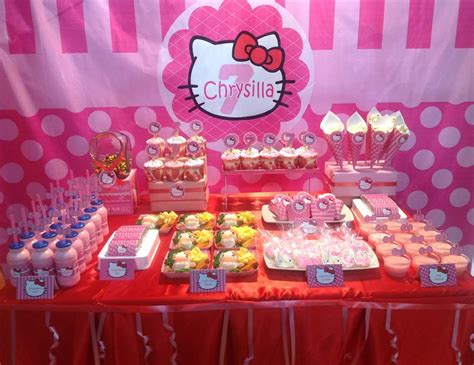 Hello Kitty / Birthday "Chrysilla 7th Birthday Party" | Catch My Party