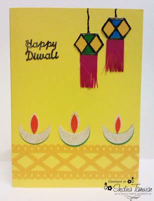 Arty Sorts: Handmade Diwali Cards Using Punches