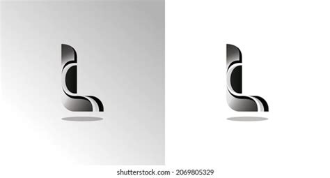 Logo Icon Letter L Black Stock Vector (Royalty Free) 2069805329 ...