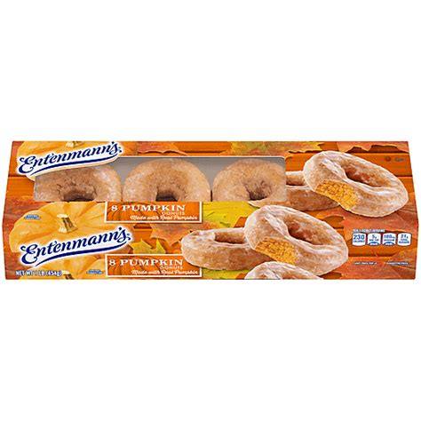 Entenmann's Harvest Pumpkin Donuts 8 ea | Donuts & Pastries | FairPlay ...