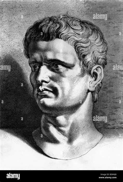 Brutus, Marcus Junius, 85 BC - 42 BC, Roman senator who killed Julius ...