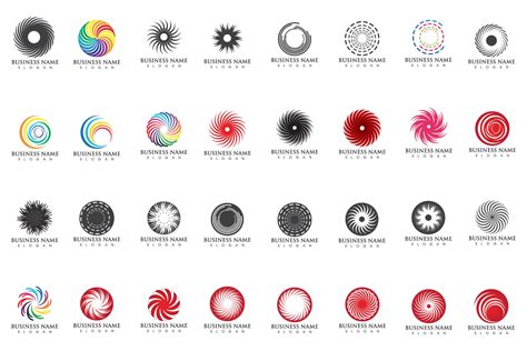 Vortex Logo and Symbol Vector Graphic by Alby No · Creative Fabrica