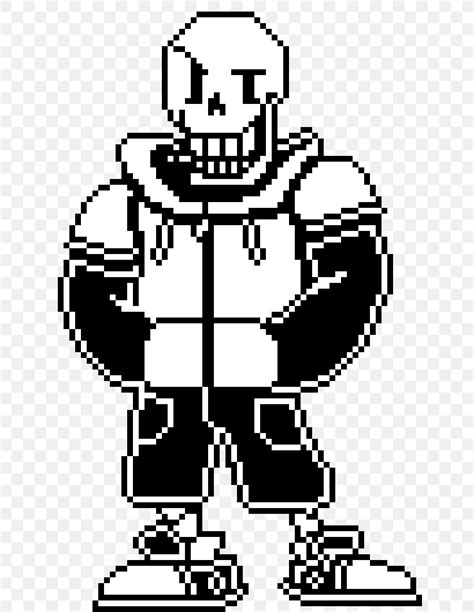 Undertale Papyrus Sprite, PNG, 680x1060px, Undertale, Area, Art, Black ...