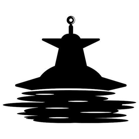 Premium Vector | Submarine icon logo vector illustration design