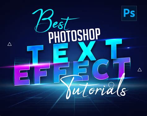 10 Best Photoshop Text Effects Tutorials