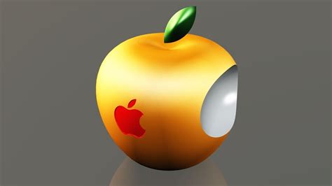 3D Apple Logo free 3D Model 3D printable STL DWG SLDPRT SLDASM SLDDRW ...