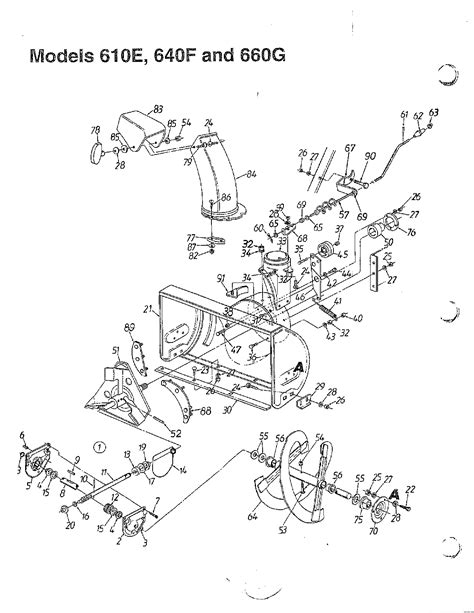 John Deere 42 Snow Blower Parts Diagram - diagramwirings