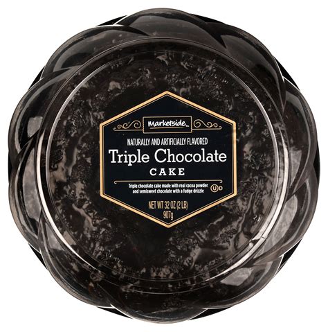 Marketside Triple Chocolate Cake, 32 oz - Walmart.com - Walmart.com