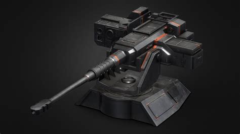 Science Fiction Machine Gun [The expanse] - Download Free 3D model by ...