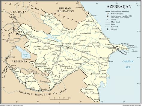 Maps of Azerbaijan | Map Library | Maps of the World