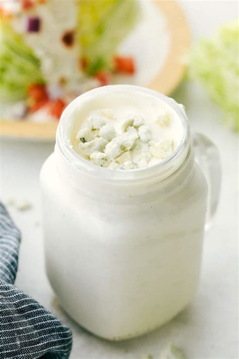 Homemade Blue Cheese Dressing - Yummy Recipe