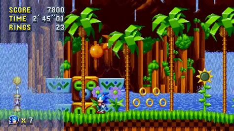 Sonic Mania Green Hill Zone Gameplay w Commentary - YouTube