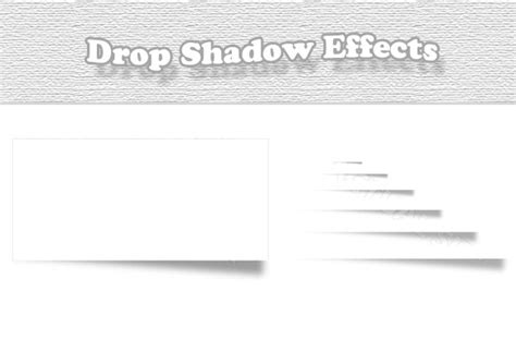 Drop Shadow Effect – PLR Database