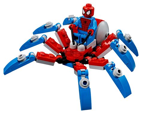 LEGO Super Heroes Spider-Man's Mini Spider Crawler 30451, 73 pieces ...