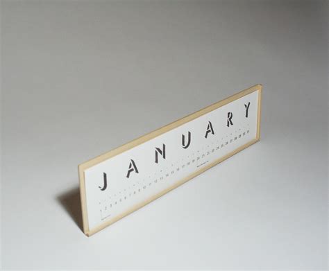 Minimalist Calendar on Behance