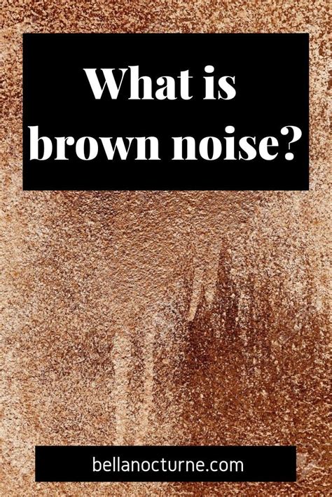 Brown Noise Vs White Noise Sleep