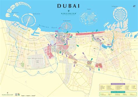 Dubai city map - Ontheworldmap.com