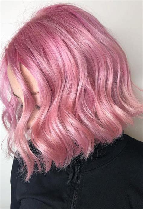 55 Lovely Pink Hair Colors to Fall in Love with | Pink hair dye, Cool ...