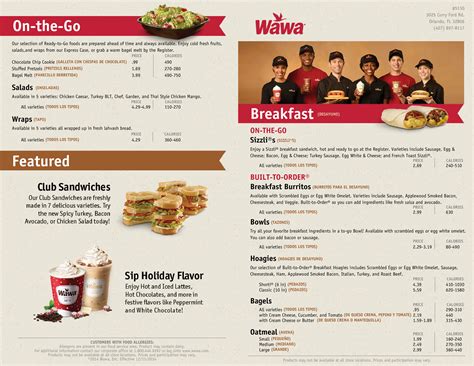 Wawa Menu, Menu for Wawa, Central, Orlando - Urbanspoon/Zomato