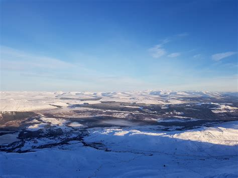 Walk Report - Sunrise on a Snowy Schiehallion • Walkhighlands